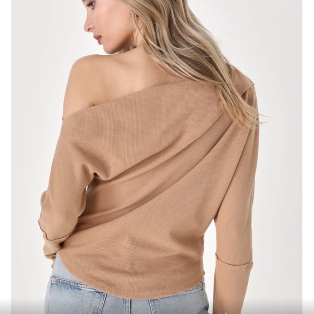 Free People We The Free Fuji Off the Shoulder Top NWT